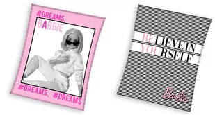 koc 150x200 młodzieżowy dla dzieci Barbie - Koce - miniaturka - grafika 1