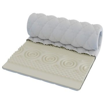 Materac nawierzchniowy 9 stref nakładka na materac 160x200 masujący 6cm
