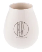 Yerba Mate - BrainMax Czysta tykwa, 400 ml Kolor: Biały - miniaturka - grafika 1