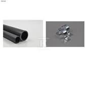 Piorunochrony - Elektroplast Rura sztywna RSO odgromowa 20/14 szara 1000 N, długość 3MB (1 szt) + uchwyt do rury odgromowej UDR 20 ( 3 szt) - miniaturka - grafika 1