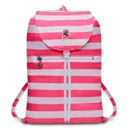 Plecaki - Invicta Plecak - MINISAC NEXT FLUO, Fuksja - Zamykana i Kieszonkowa - Podróże i Wypoczynek - Plecak Mężczyźni/Kobieta Paski - IKONA - PACKABLE, Fuksja, Taglia unica, Casual - miniaturka - grafika 1