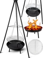 Grille - Grill Ogrodowy Wiszący Palenisko Trójnóg TripleBBQ GM10000 - miniaturka - grafika 1