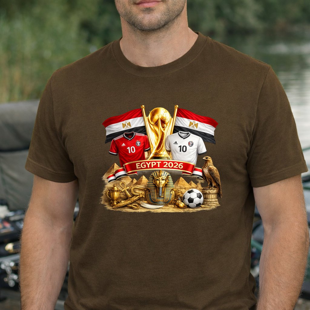 Koszulka WORLD CUP 2026 kolor brązowy rozmiar M