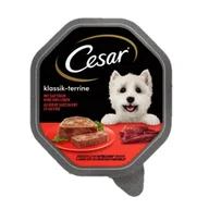 Mokra karma dla psów - Cesar Klassiker 14 × 150 g: Wołowina z wątróbką - miniaturka - grafika 1