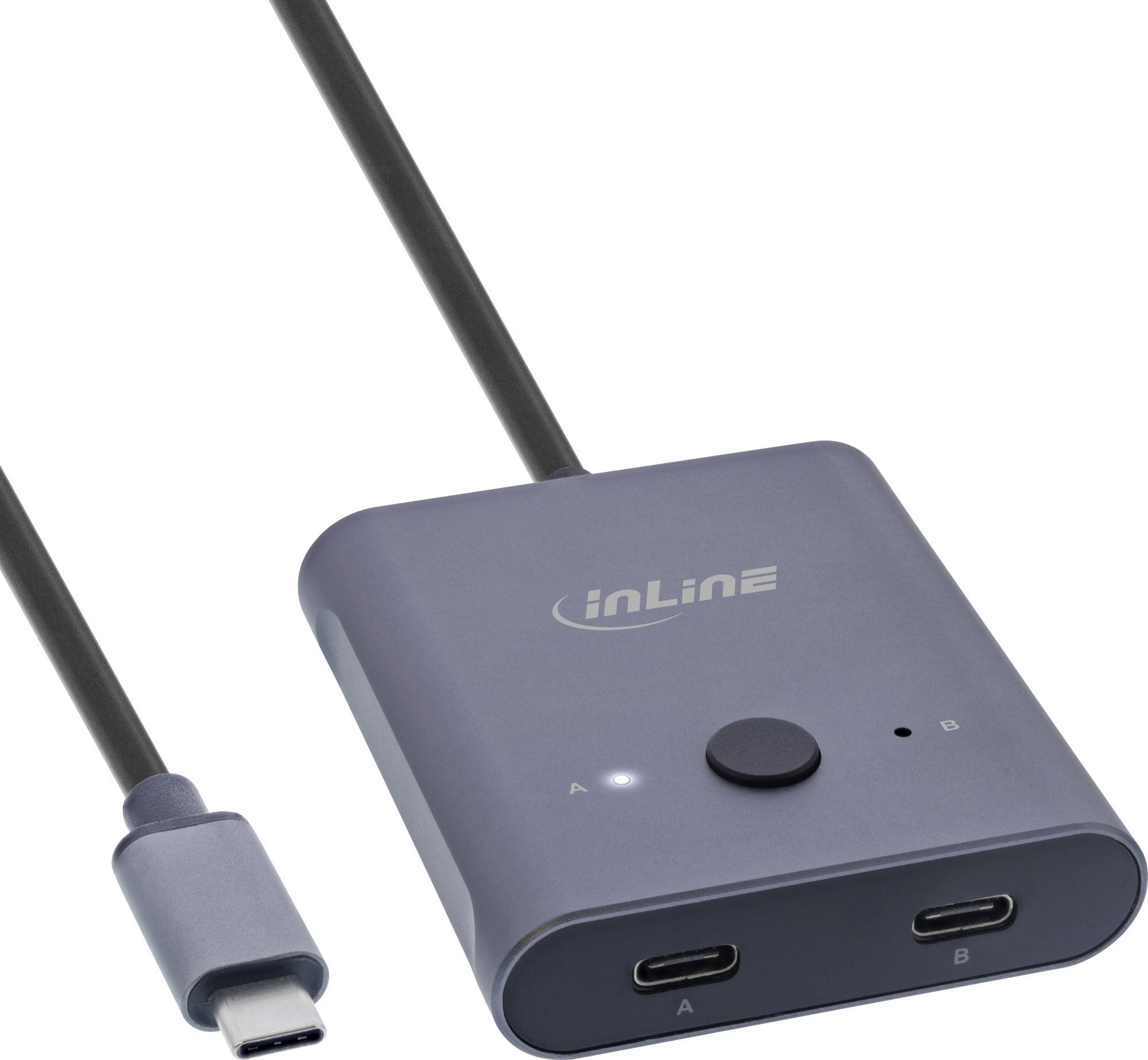 InLine InLine® USB-C switch, bidirectional switch, 10Gb/s, 100W 60603T