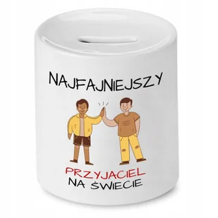 Skarbonka Dla Ambasadora na Urodziny na Prezent z Nadrukiem ze Zdjęciem + Opakowanie na prezent (wzór 01) - Skarbonki Skarbonka Dla Ambasadora na Urodziny na Prezent z Nadrukiem ze Zdjęciem + Opakowanie na prezent (wzór 01) - Skarbonki - miniaturka - grafika 1