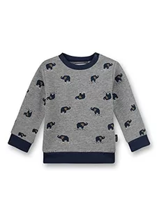 Sanetta Bluza chłopięca, szara, Elite Grey Mel., 62 cm - Bluzy dla chłopców - miniaturka - grafika 1