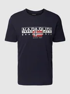 Koszulki męskie - T-shirt z nadrukiem z logo model ‘AYLMER’ - miniaturka - grafika 1