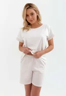 Piżamy damskie - Piżama 232 Ecru (Rozmiar S) - miniaturka - grafika 1