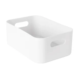 Organizer MAKEUP 21,5 x 15 x 8,5 cm biały - Pojemniki łazienkowe - miniaturka - grafika 1