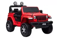 Pojazdy elektryczne dla dzieci - LEAN CARS Auto na Akumulator Jeep Rubicon 4x4 Czerwony LT-5954-0 - miniaturka - grafika 1