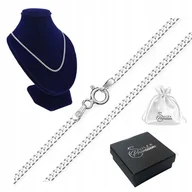 Biżuteria dla dzieci - Łańcuszek Srebrny pr. 925 do Zawieszek PANCERKA ITALIA 40 cm x 2,0 mm - miniaturka - grafika 1