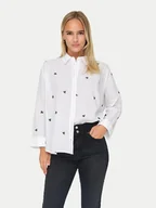 Koszule damskie - ONLY Koszula 15283743 Biały Box Fit - miniaturka - grafika 1