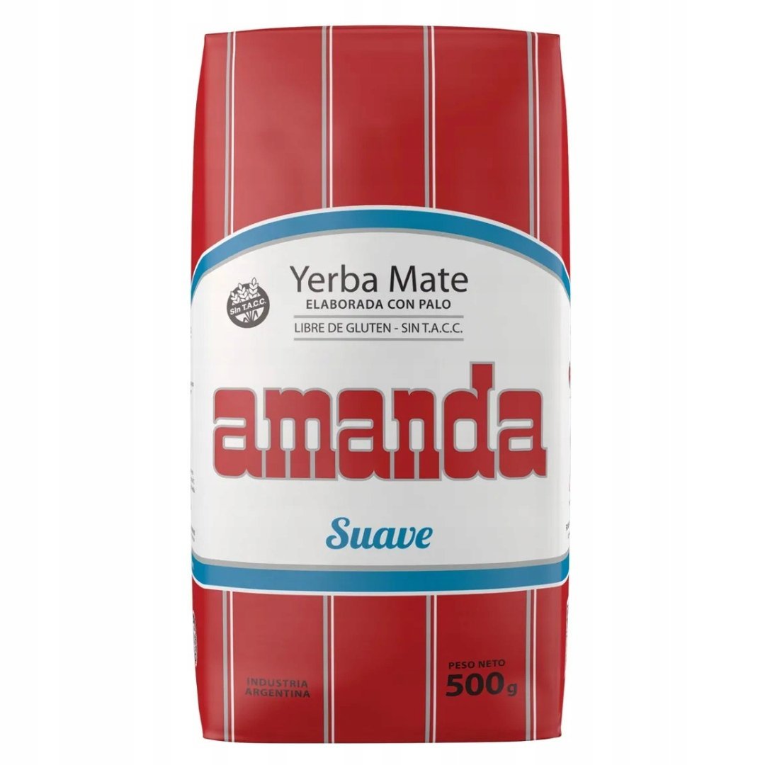 Yerba Mate Amanda Suave 500g 0,5kg