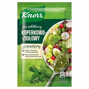 Knorr Sos sałatkowy koperkowo-ziołowy - Majonezy i dressingi - miniaturka - grafika 1