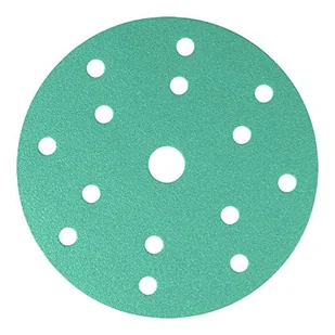 Klingpsor 353156 FP 77 K T-ACT tarcze z podkładką foliową, na rzep do farby, lakieru, szpachli, podkładu, wypełniaczy, żelowych powłok, materiałów kompozytowych bez otworu, średnica 150 mm, - Spodnie męskie - miniaturka - grafika 1