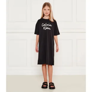 Calvin Klein Jeans Sukienka - Sukienki i spódniczki dla dziewczynek - miniaturka - grafika 1