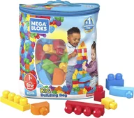 Klocki - Fisher Price Klocki Mega Bloks 80 Elementów 1+ - miniaturka - grafika 1