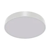 Lampy sufitowe - Sufitowa lampa minimalistyczna Totem LED 48W do pokoju biała - miniaturka - grafika 1