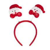 Ozdoby bożonarodzeniowe - Tg59748 Opaska Na Głowę Z Bałwankami Świąteczna Wesoła - miniaturka - grafika 1