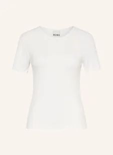 Ichi T-Shirt Ihcella weiss - ICHI - Koszulki i topy damskie - miniaturka - grafika 1