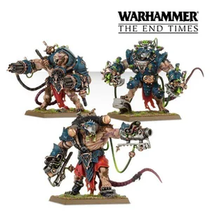 Skaven Stormfiends (90-17) GamesWorkshop 90-17 - Gry bitewne - miniaturka - grafika 1