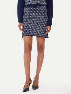 Guess Spódnica ołówkowa W5BD81 Z3JD2 Granatowy Slim Fit - Spódnice - miniaturka - grafika 1