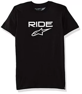 Koszulki męskie - Alpinestars Koszulka męska Ride 2.0 czarny/biały L - grafika 1