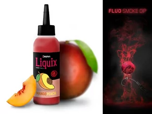 Dip Liquid Delphin D Snax Mango Brzoskwinia 100 ml - Inne akcesoria dla wędkarzy - miniaturka - grafika 1