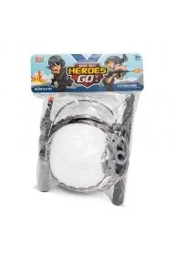 Kask policyjny z akcesoriami 603225 HH POLAND - Zabawy w naśladowanie dorosłych - miniaturka - grafika 1