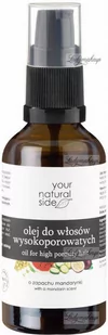 Your Natural Side - Oil For High Porosity Hair - Olej do włosów wysokoporowatych o zapachu mandarynki - 50 ml - Odżywki do włosów - miniaturka - grafika 1