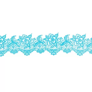 Koronka Na Tort 15 Niebieska Z Masy Cukrowej - Dodatki do ciast w proszku Koronka Na Tort 15 Niebieska Z Masy Cukrowej - Dodatki do ciast w proszku - miniaturka - grafika 1