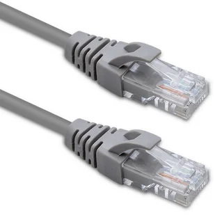 Qoltec Kabel Patchcord UTP CAT5e 2 x RJ-45 1m High speed Gold - Pozostałe akcesoria sieciowe - miniaturka - grafika 1