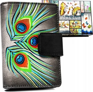 Rovicky Duży, pionowy portfel damski ze skóry naturalnej - Rovicky NoSize - Portfele - miniaturka - grafika 1