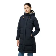 Kurtki damskie - Damski płaszcz puchowy Jack Wolfskin NORDLICHT COAT W dark navy - XS - miniaturka - grafika 1