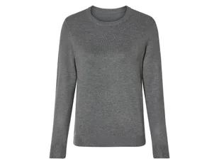 esmara® Sweter damski z delikatnej dzianiny (Szary, XL(48/50)) - Swetry damskie - miniaturka - grafika 1