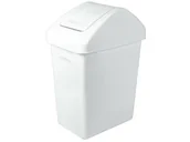 Kosze na śmieci - Branq uchylny kosz na śmieci 25l biały 1325 - miniaturka - grafika 1
