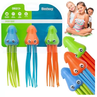 OŚMIORNICZKI DO NURKOWANIA W BASENIE BESTWAY 3SZT D808 - Akcesoria do basenów - miniaturka - grafika 1