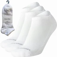 Skarpetki męskie - Calvin Klein Skarpetki Skarpety stopki męskie 701233831 biały 40-46 3 pary - miniaturka - grafika 1