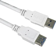 Kable USB - Kabel USB PremiumCord USB-A - USB-A 5 m Biały (ku3paa5w) - miniaturka - grafika 1
