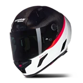 Kaski motocyklowe - Kask Integralny Nolan X-Lite X-804 RS Carbon Złamany BiałyXL - miniaturka - grafika 1