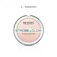 Pudry do twarzy - Revers Strobe Glow Puder rozświetlający 04 Harmony - miniaturka - grafika 1