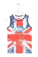 Koszulki i topy damskie - Lee Cooper GLC0140 DEB Granatowy Tank Top dla niemowląt i bambusów, 14 lat Chłopiec, granatowy, 14 lat - miniaturka - grafika 1