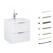 Szafki łazienkowe - JELLOW 169181 Zestaw łazienkowy - szafka z umywalką ceramiczną 50cm. - miniaturka - grafika 1