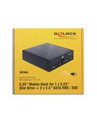 Części i akcesoria do laptopów - Delock Caddies 5.25 Slim drive SATA HDD/SSD (47230) - miniaturka - grafika 1