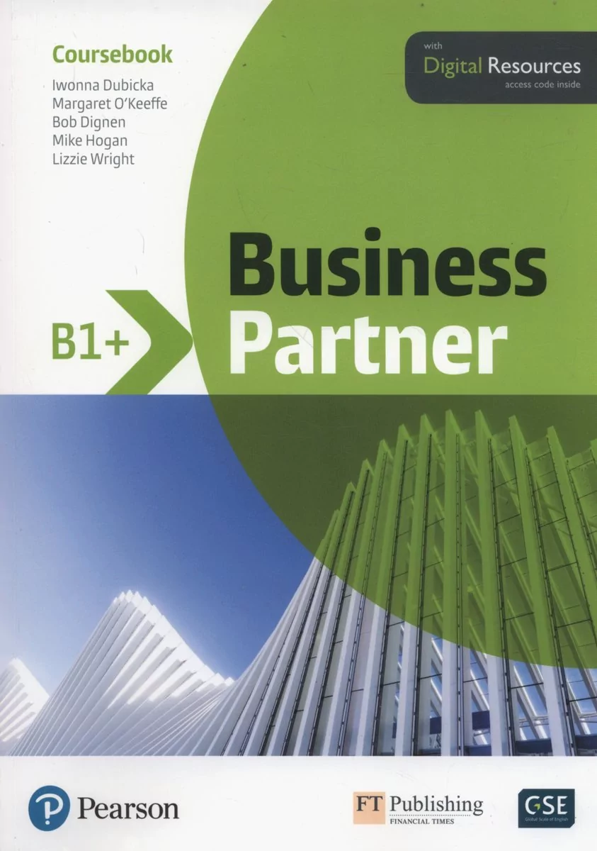 Dubicka Iwonna, O&#039;Keeffe Margaret, Dignen Bob Business Partner B1+ Coursebook - dostępny od ręki, natychmiastowa wysyłka