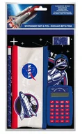 Piórniki - Mały piórnik z kalkulatorem, notes NASA 486035 - miniaturka - grafika 1