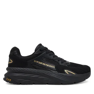 Sneakersy EA7 Emporio Armani X8X178 XK382 M701 Czarny - Sneakersy męskie - miniaturka - grafika 1