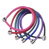 Zabezpieczenia do roweru - MASTER OCK Zapięcie rowerowe MASTERLOCK QUANTUM 8631 6mm 55cm SZYFR mix kolorów 3520190012722 - miniaturka - grafika 1