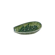 Świeczniki - Ceramiczna podstawka na łyżkę Ceramika Bolesławiec - miniaturka - grafika 1